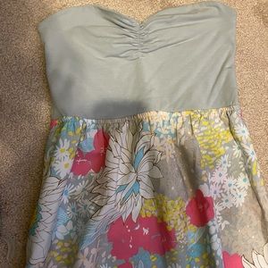 Roxy above the knee strapless dress